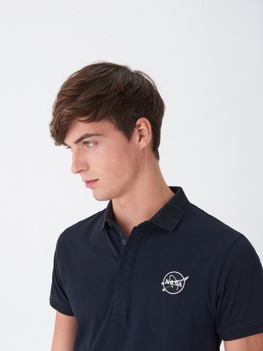nasa polo t shirt