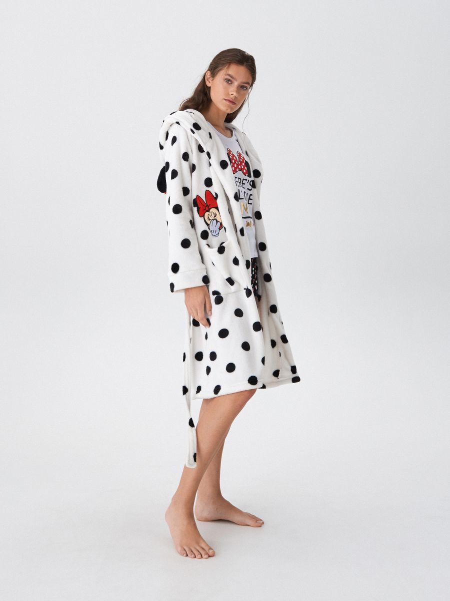 ladies minnie mouse dressing gown