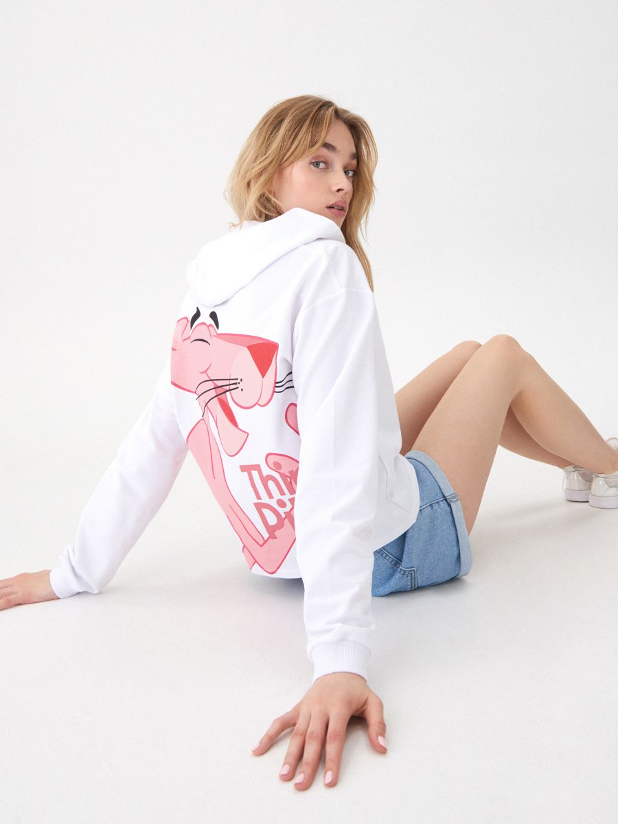 pink panther hoodie
