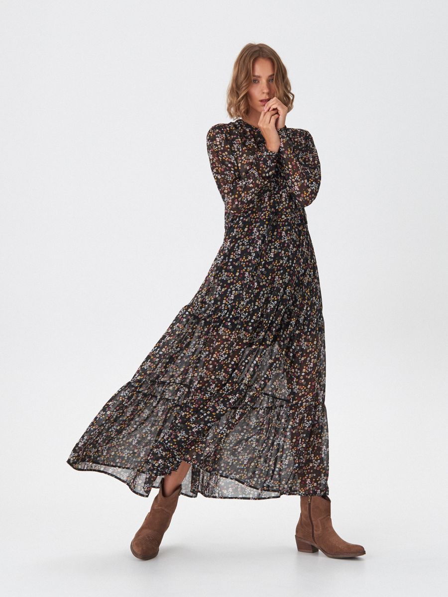 maxi dress multicolor