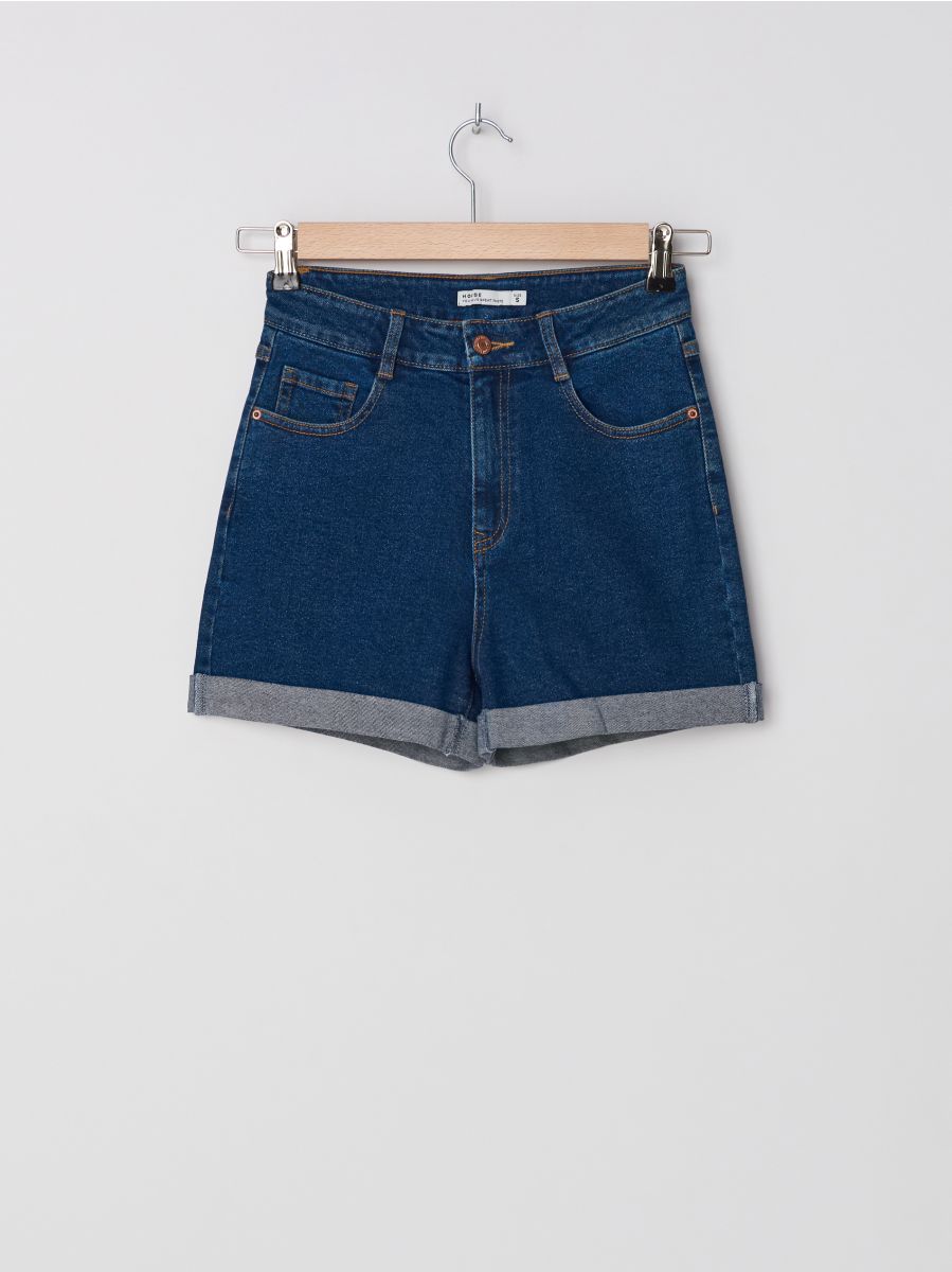 High waist denim shorts, HOUSE, XN257-59J
