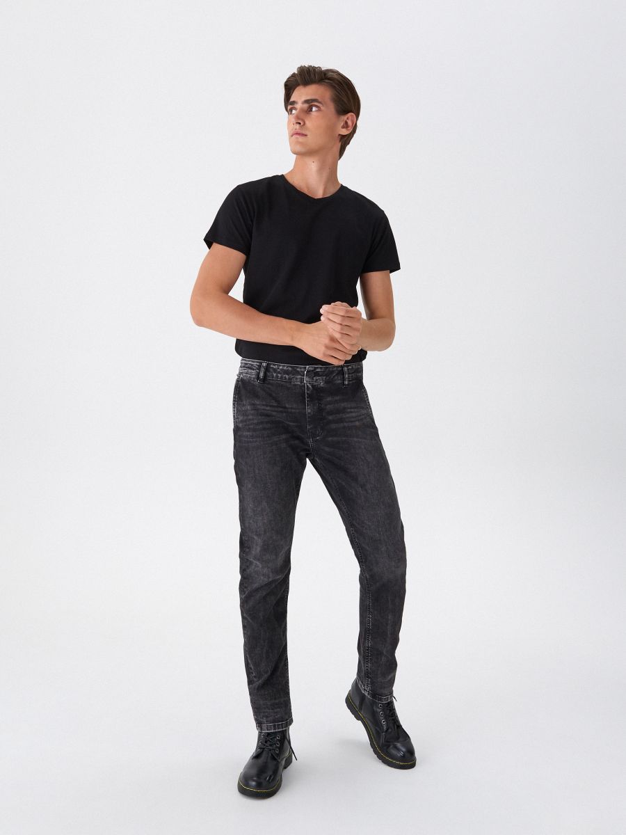 denim chinos