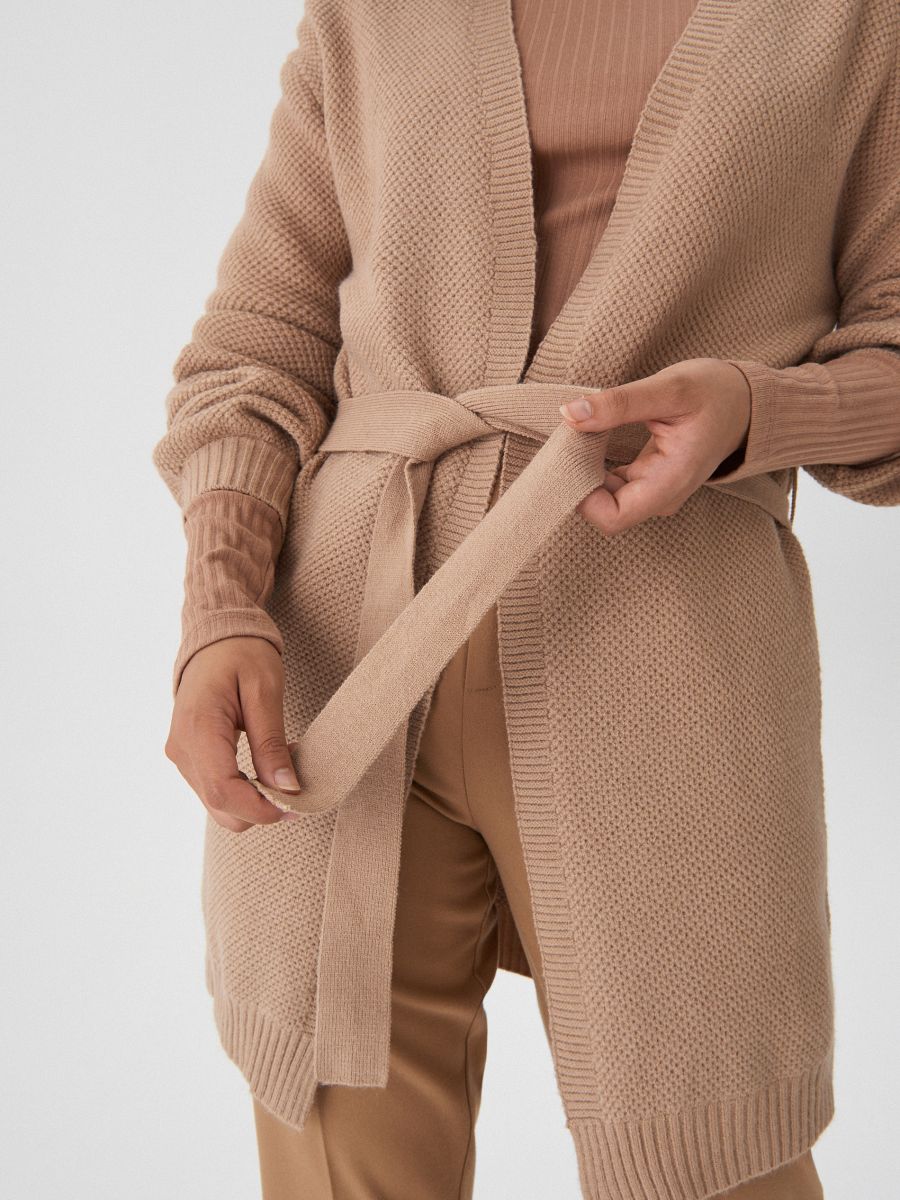 Cardigan with belt, HOUSE, XS766-12X