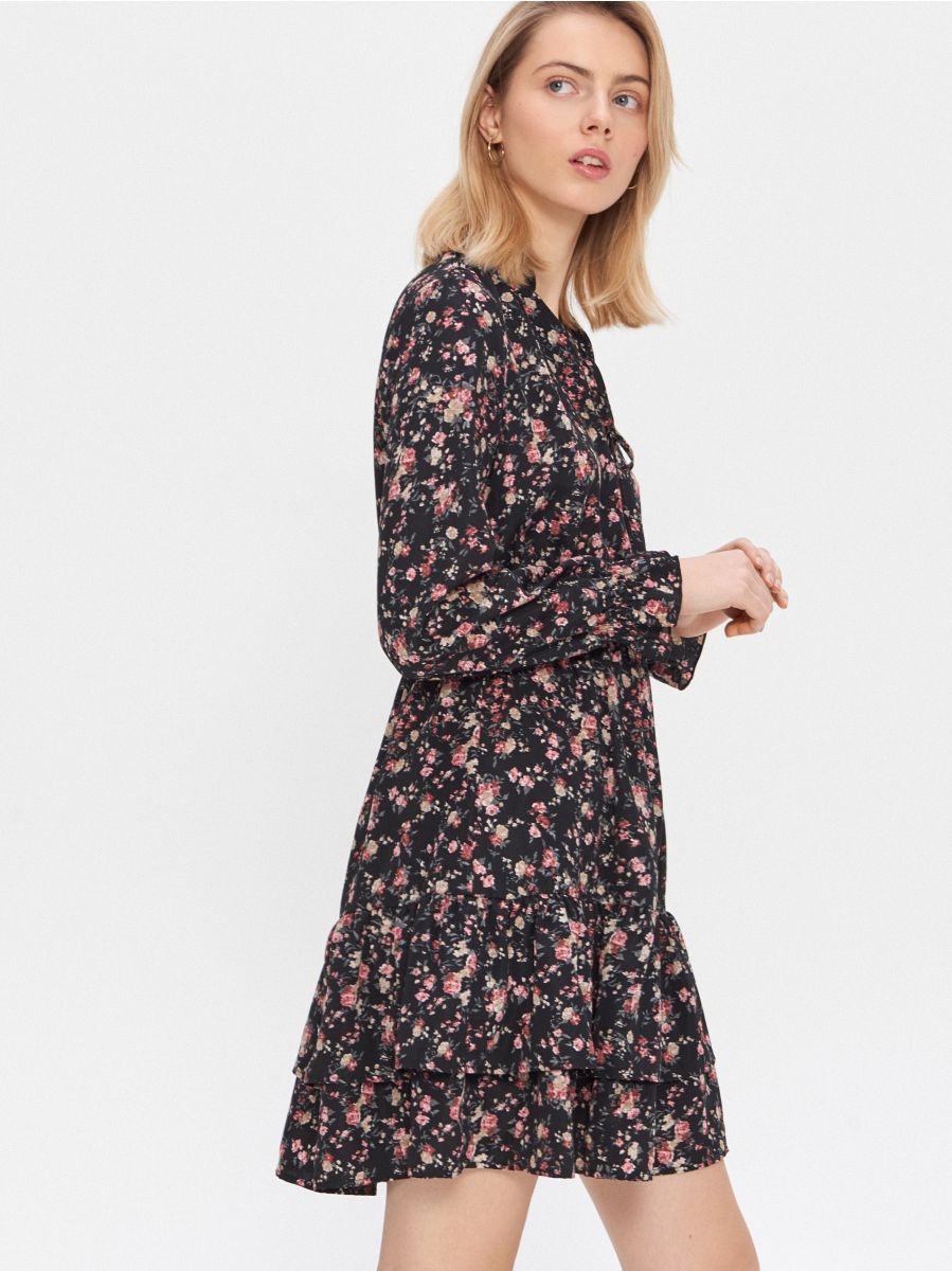 house print dress
