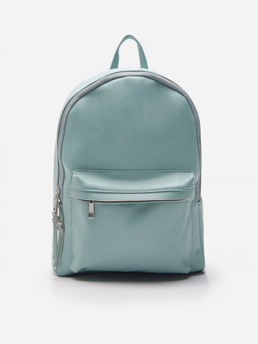 turquoise backpack purse