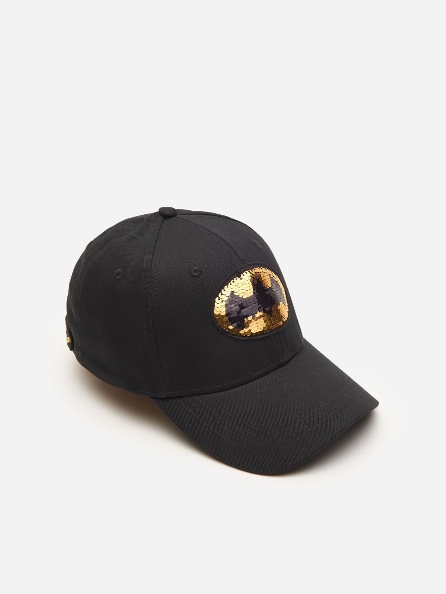 Cap with sequin Batman appliqué, HOUSE 