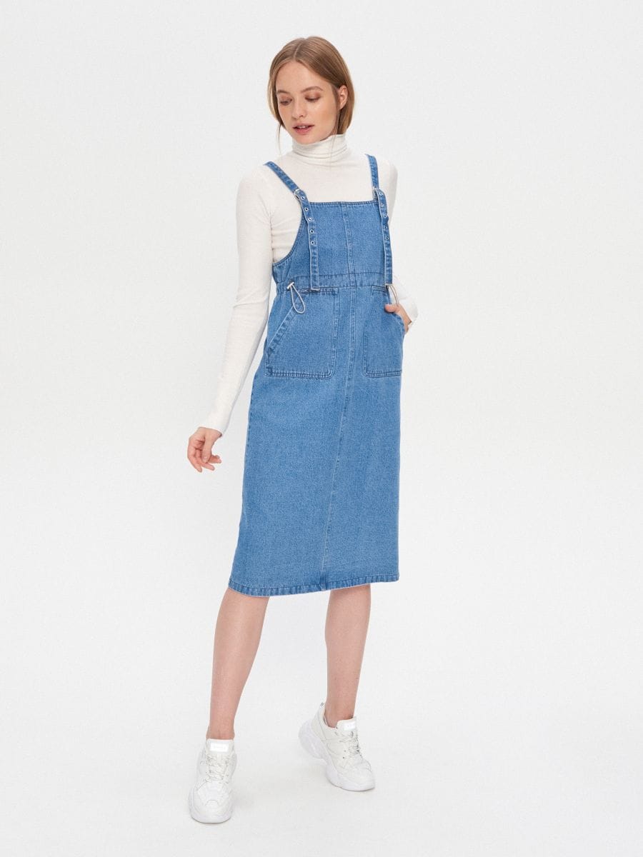 dungaree dress