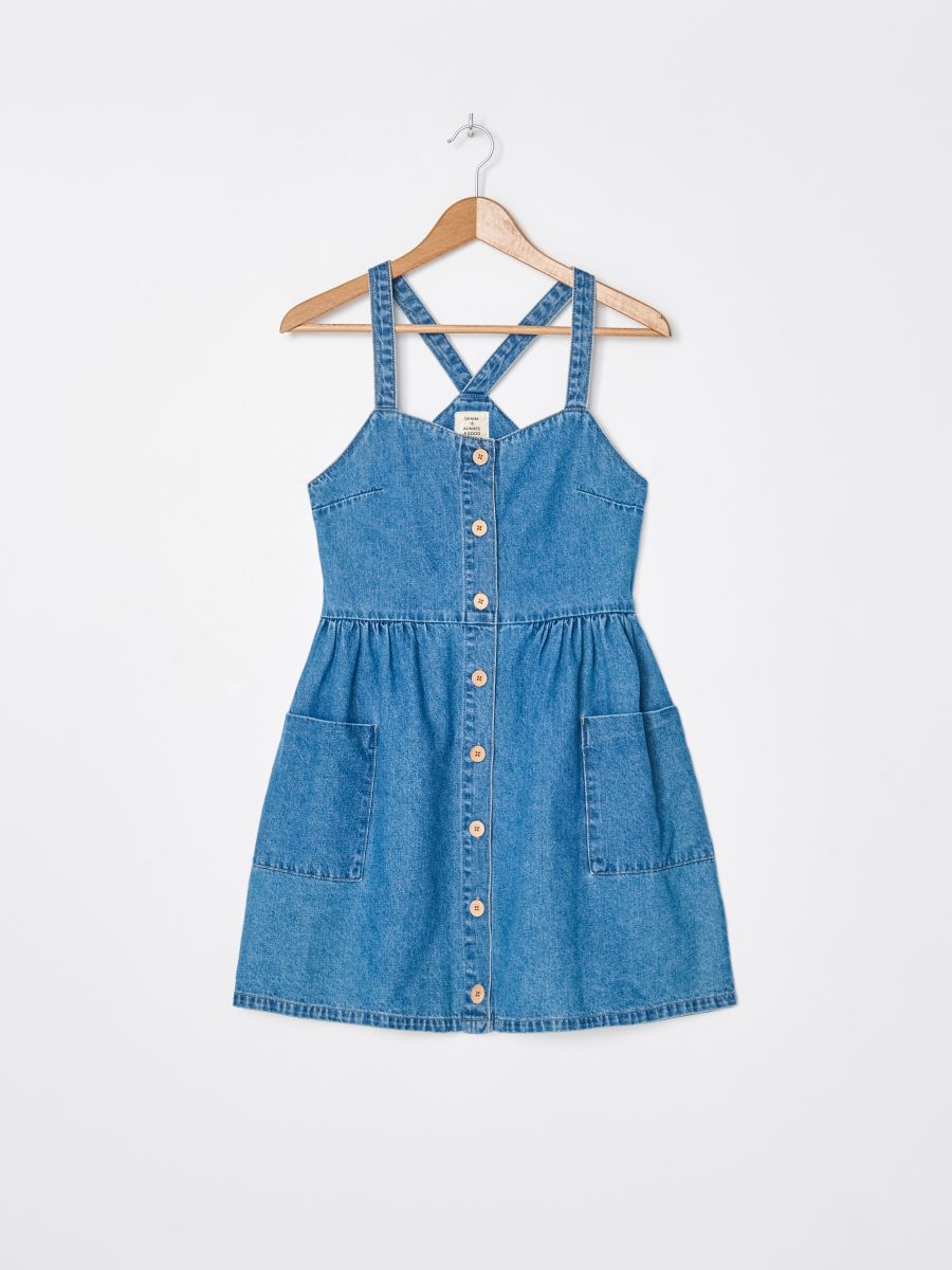 denim house dress