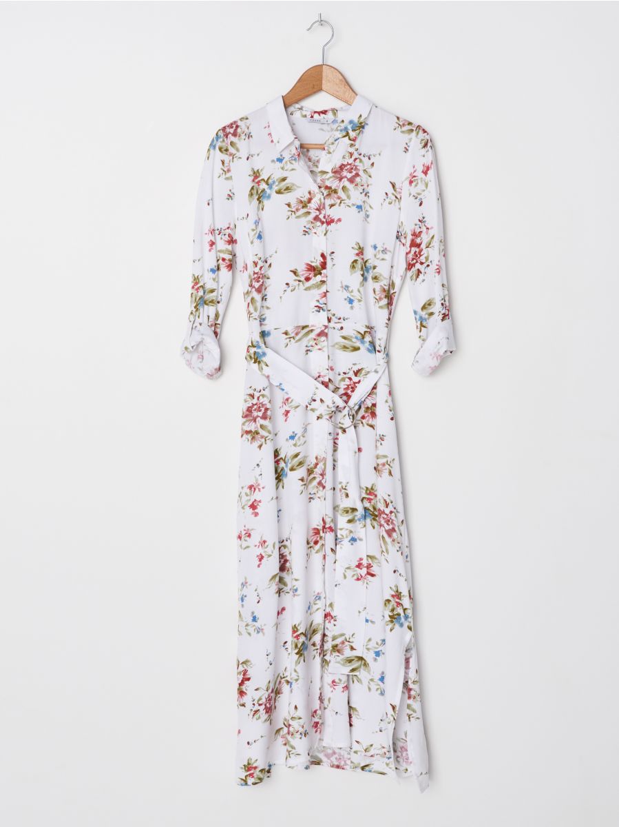 house print dress