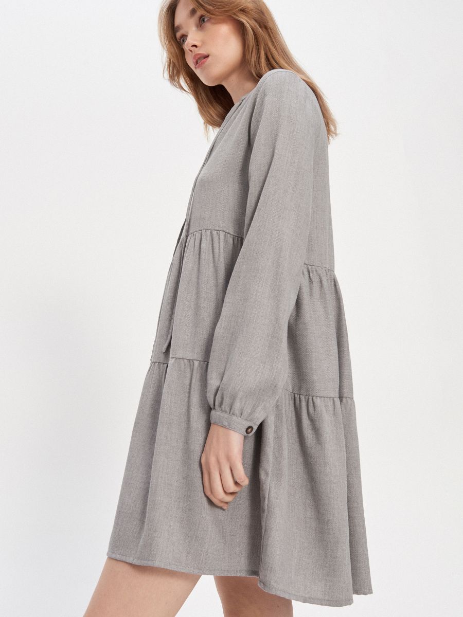 Kleid mit Rüschen, HOUSE, YM20-20X