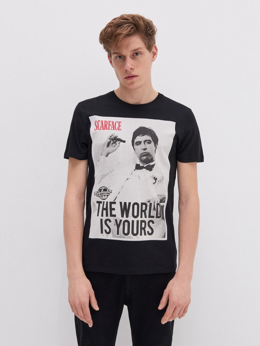 Scarface film motif T-shirt, HOUSE 