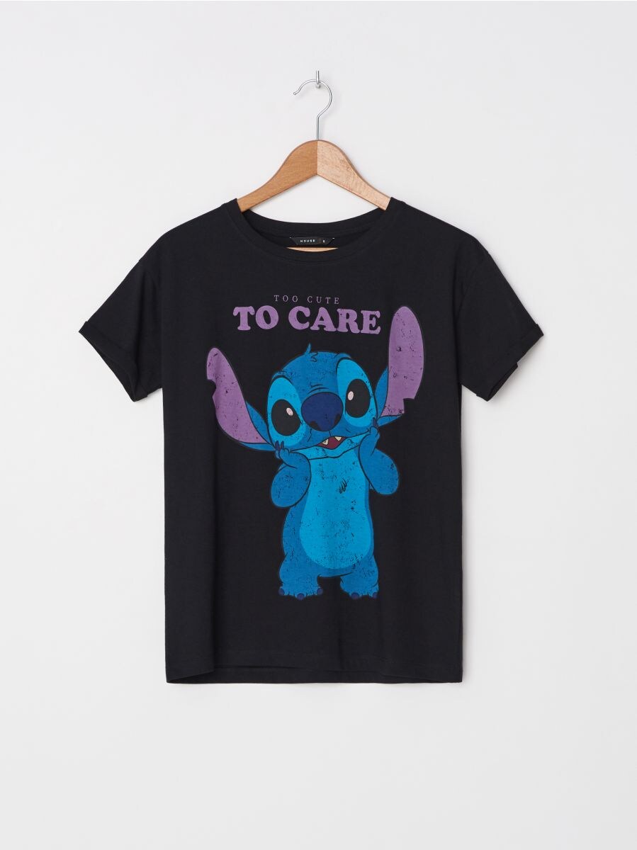 Lilo \u0026 Stitch print T-shirt, HOUSE 