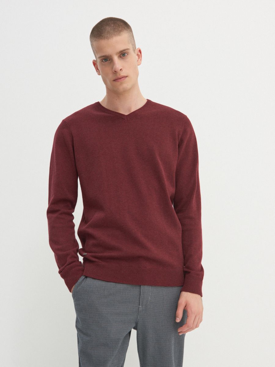 Organic cotton sweater clearance