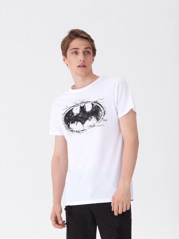 Tricou Batman - alb - VE295-00X - HOUSE