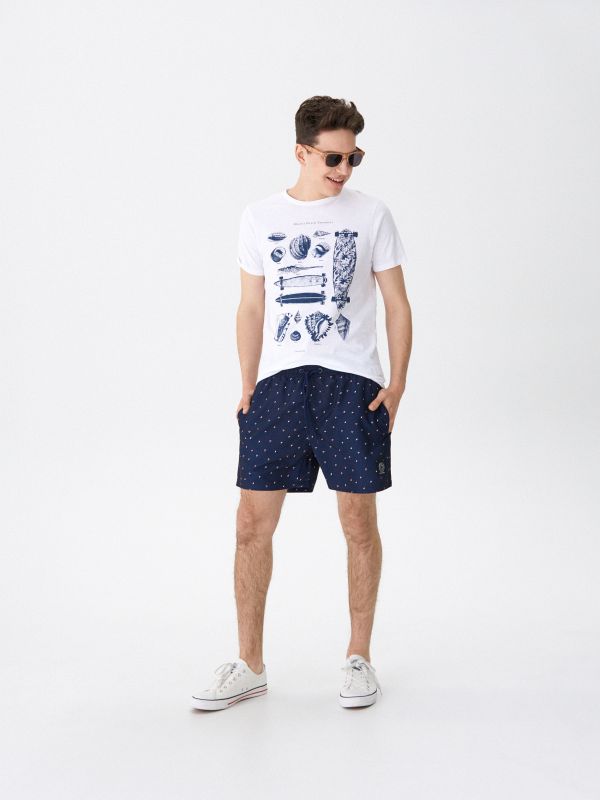 Swimming shorts - granatowy - VI691-59X - HOUSE