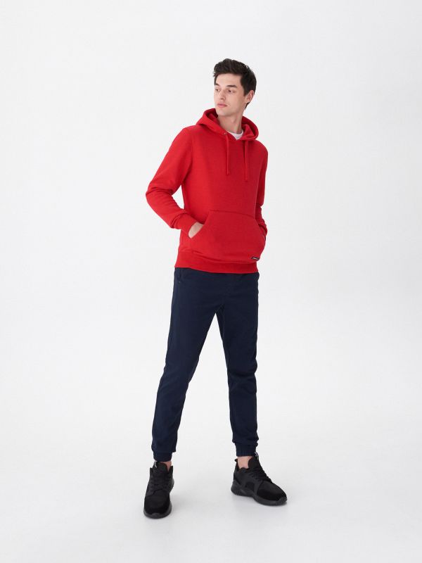 Брюки типа jogger - Темно-синий - VW433-59X - HOUSE