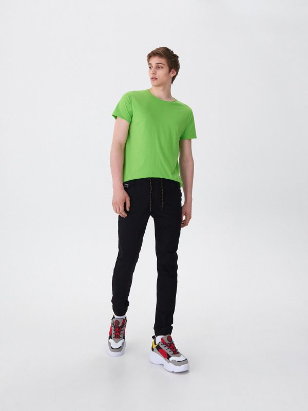 Joggeri denim - negru - VX694-99J - HOUSE