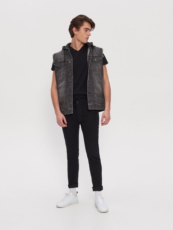 Rifle skinny - čierna - VX698-99J - HOUSE