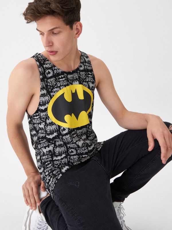 Nátělník Batman - černé - WC755-99X - HOUSE