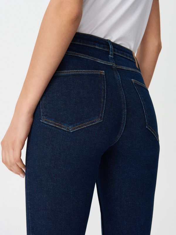 Jeansy skinny - surowy granatowy - WM234-95J - HOUSE