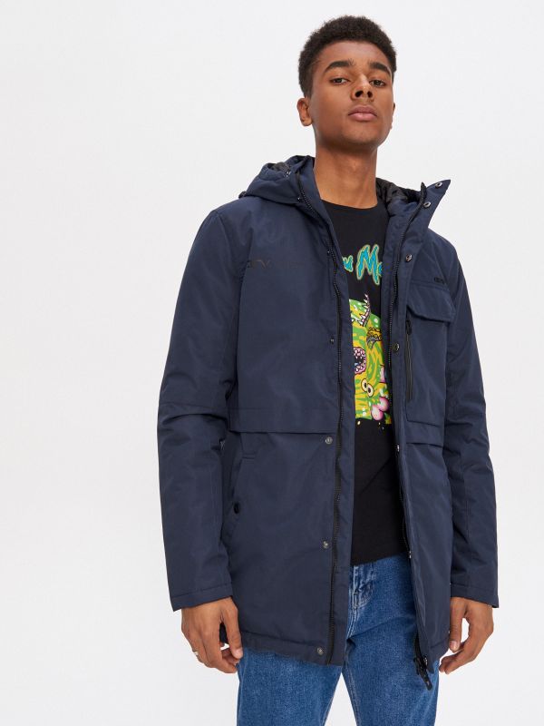 Parka - tmavomodrá - XK077-59X - HOUSE