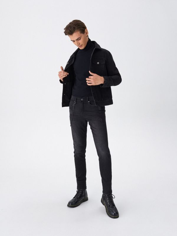 HERRENJEANS - schwarz - XW675-99J - HOUSE