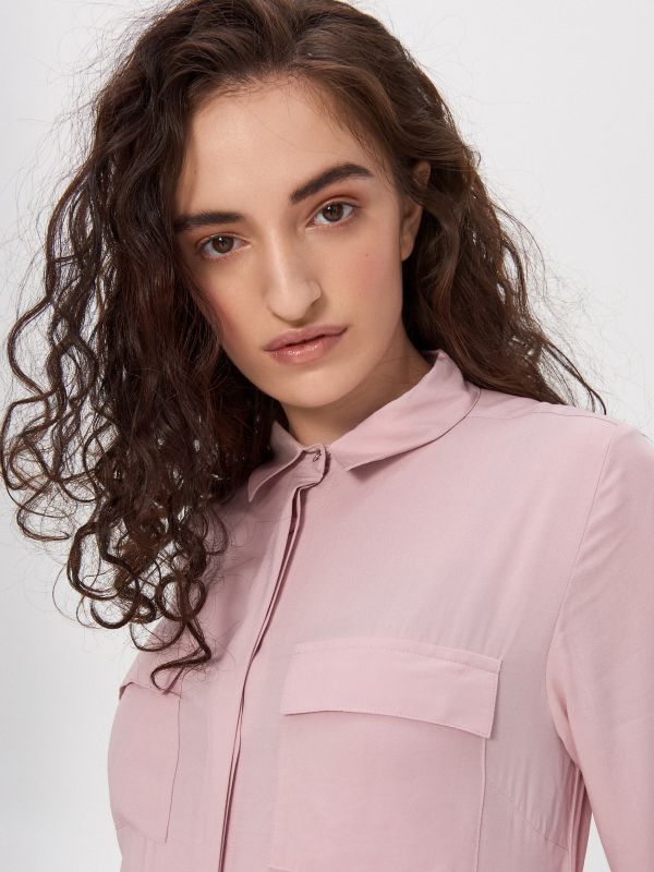 Ladies` shirt - рожевий - XY194-03X - HOUSE