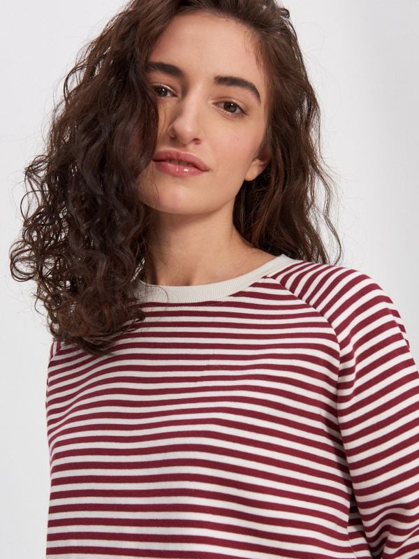 Толстовка женская - striped - YE396-ST1 - HOUSE