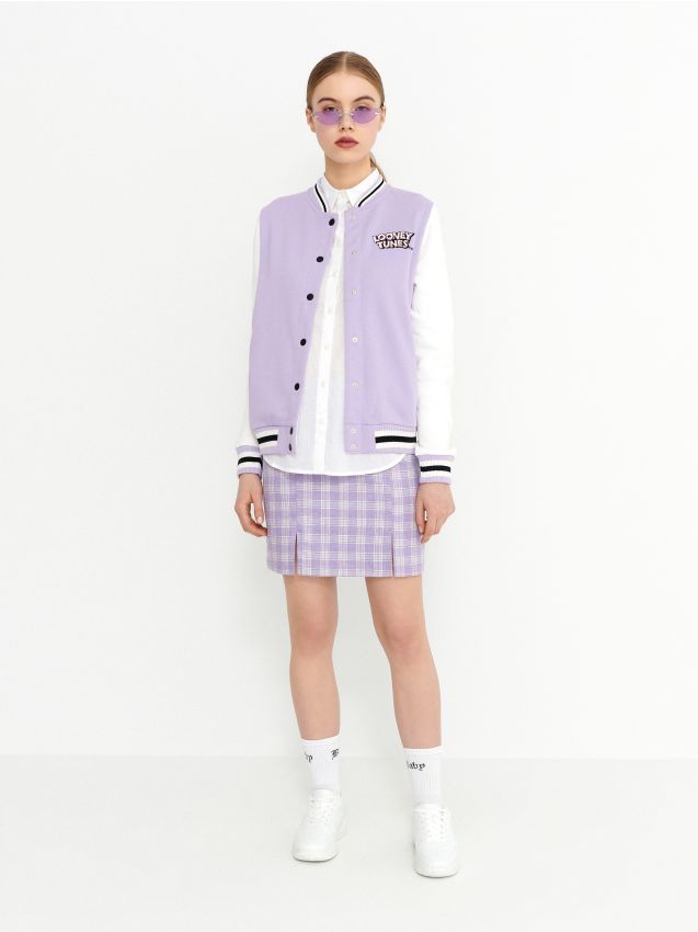 Толстовка бейсболка Looney Tunes - violet - 0406H-45X - HOUSE