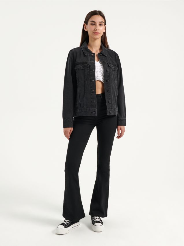 Giacca in jeans - Nero - HOUSE