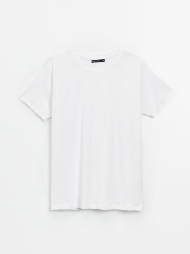 Футболка loose fit Basic - білий - HOUSE