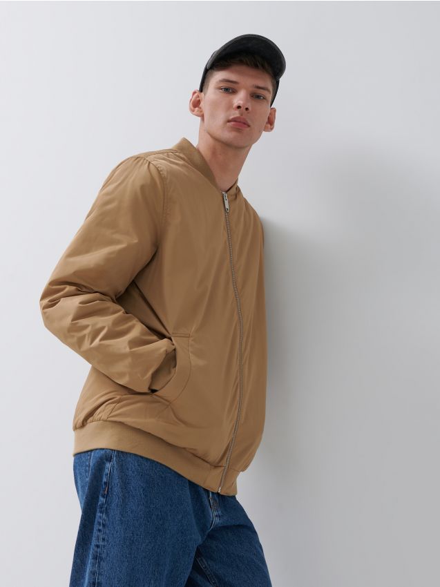 Bomber jakk - beež - 0478H-80X - HOUSE