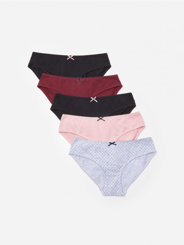 LADIES` BRIEFS MULTI - šaren - 0516A-MLC - HOUSE