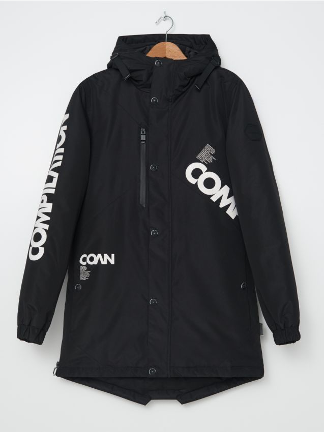 MEN`S COAT - negru - 0996D-99X - HOUSE