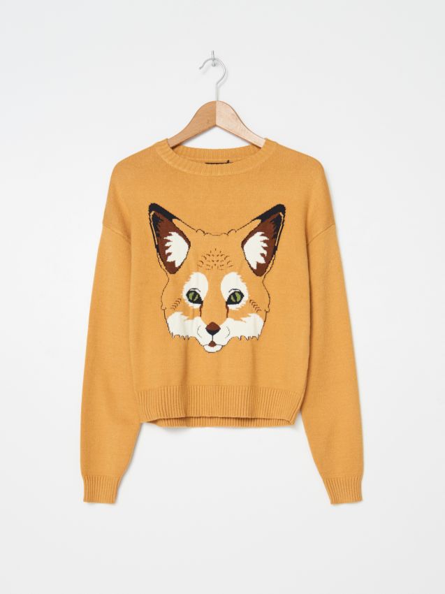 LADIES` SWEATER - amber - 1238A-18X - HOUSE