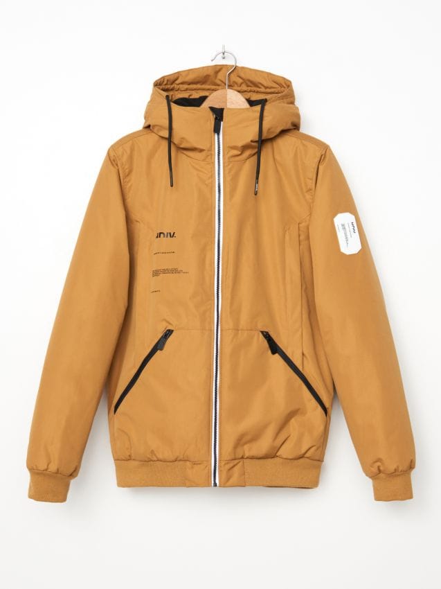 Bunda s kapucí - golden brown - 1533A-82X - HOUSE