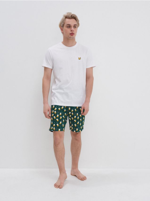 Pijama cu imprimeu - multicolor - 1814D-MLC - HOUSE
