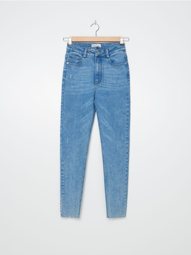 LADIES` JEANS TROUSERS - blue - 1891E-50J - HOUSE