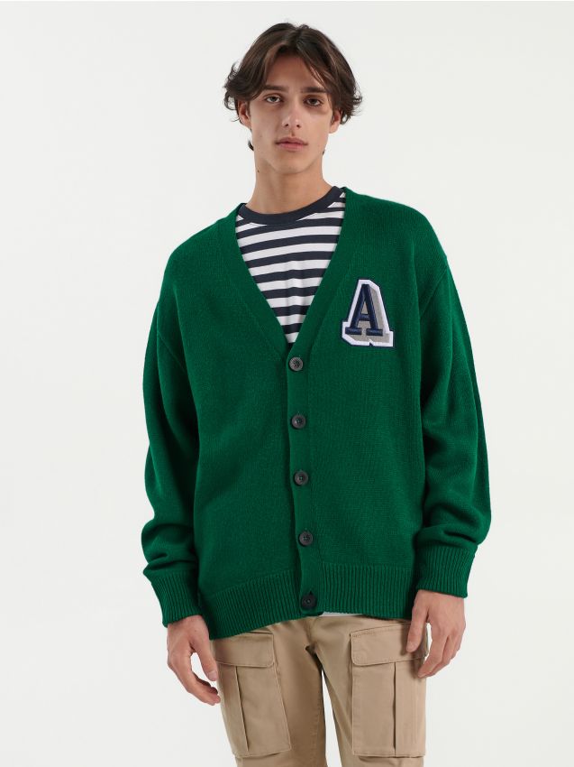 Predimenzionirana vesta - dark green - HOUSE