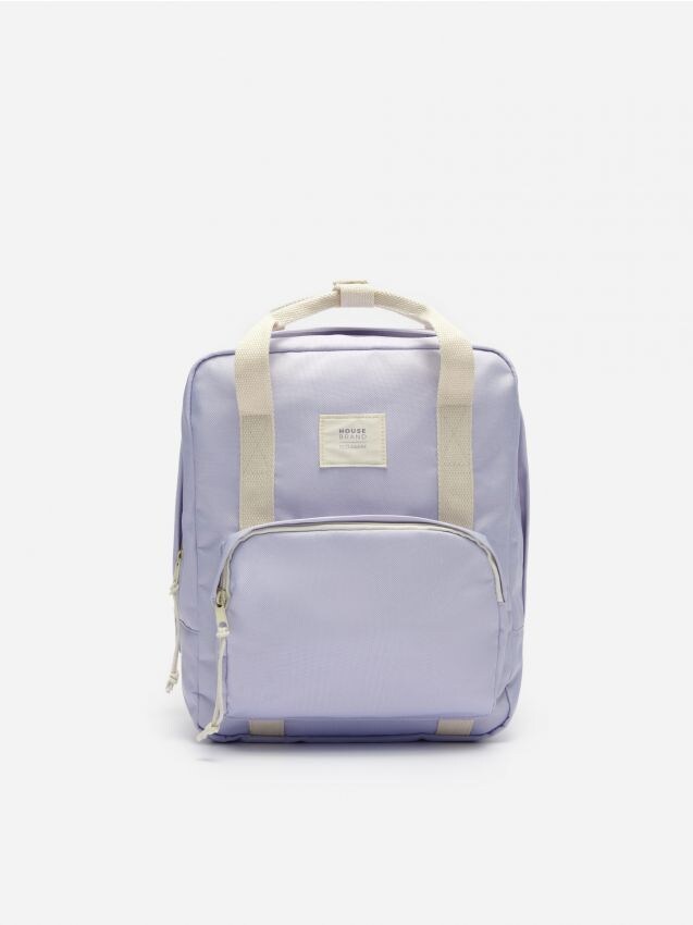 Újrahasznosított poliészter hátizsák - lavender - 2182E-04X - HOUSE