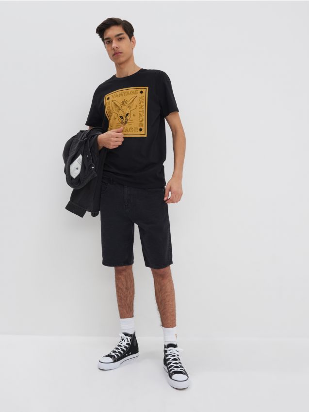 MEN`S SHORTS - black - 2324E-99J - HOUSE