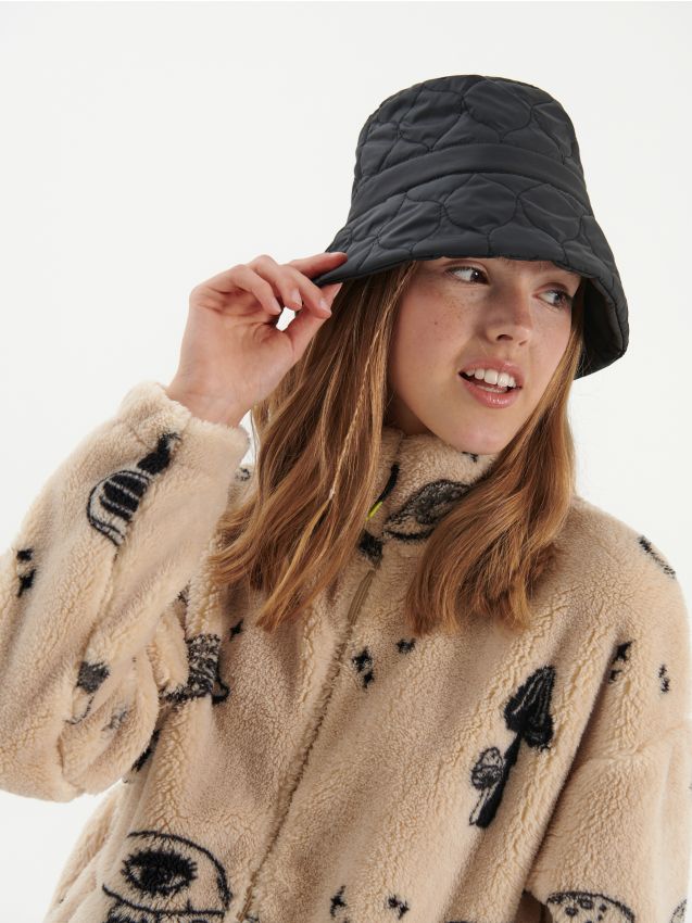 Cappello bucket hat - Nero - HOUSE