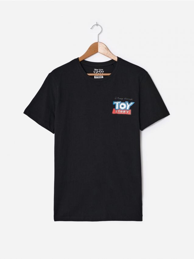 Футболка з принтом Toy Story - чорний - 2681F-99X - HOUSE