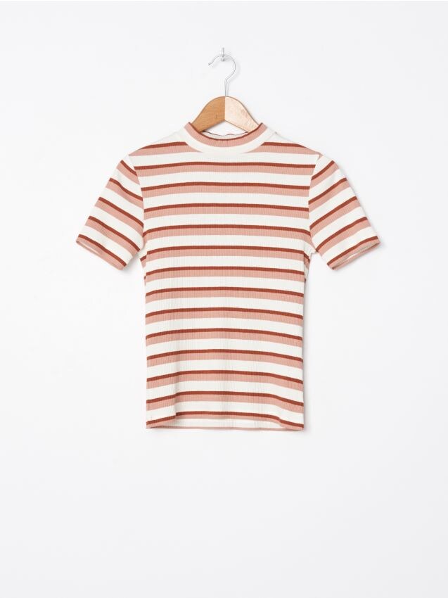 LADIES` T-SHIRT - stripes - 2684A-ST1 - HOUSE