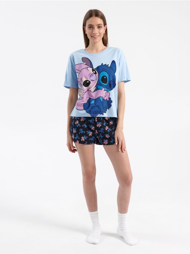 Zweiteiliges Pyjama-Set Lilo & Stich - bunt - 2696M-MLC - HOUSE