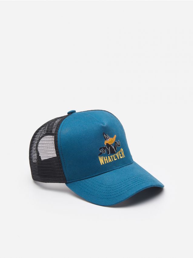 Men`s peaked cap - črna - 3065A-99X - HOUSE