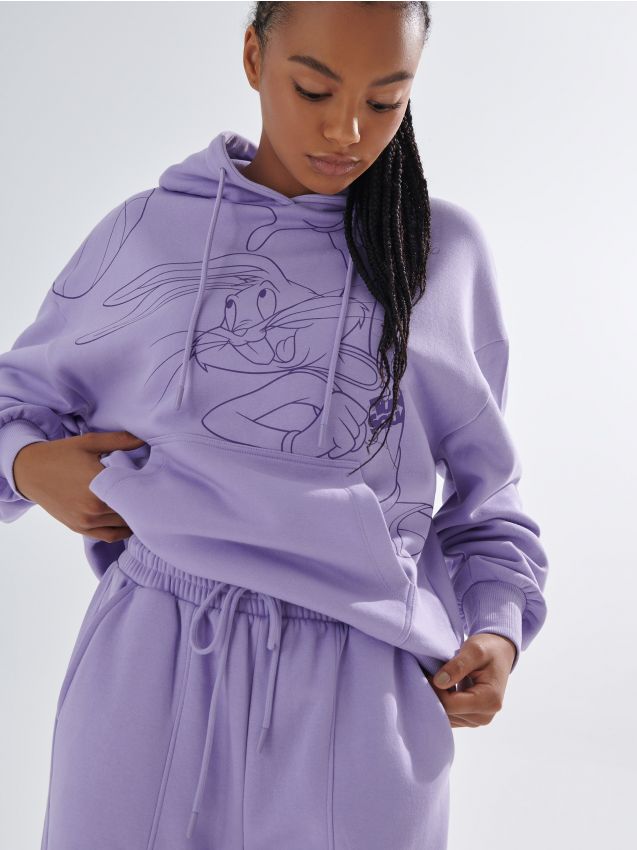 Джогеры с высокой талией - lavender - 3081I-04X - HOUSE
