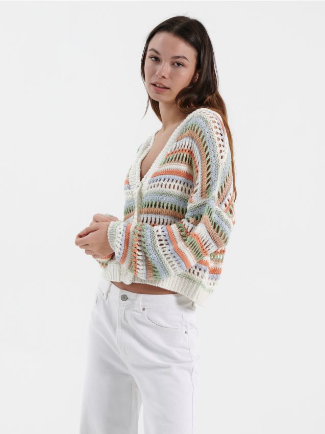 Cardigan oversized - multicolor - HOUSE