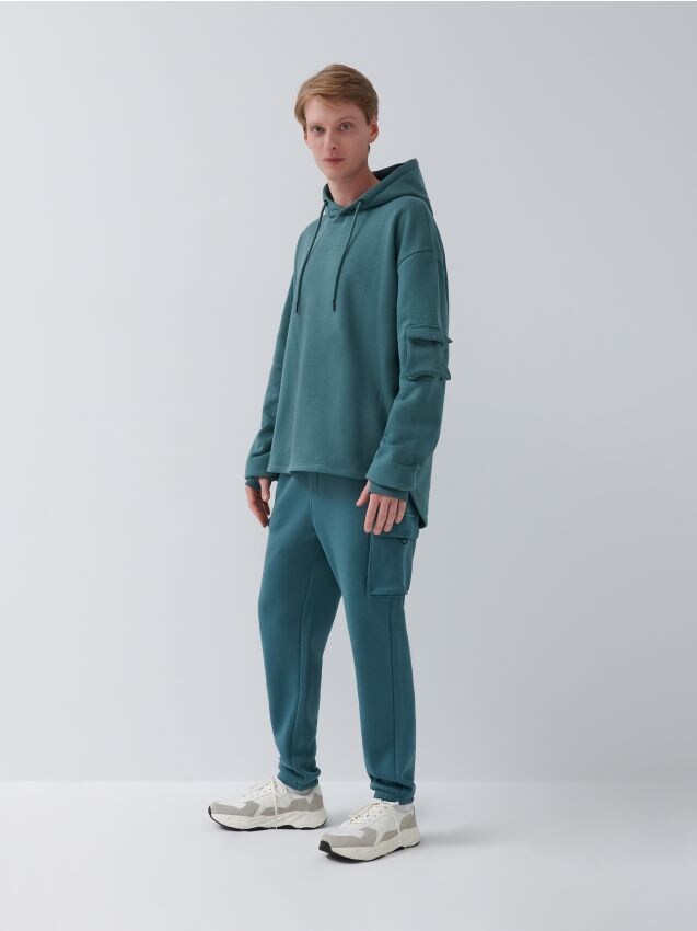 Jogger cargozsebekkel - steel green - 3378L-96X - HOUSE