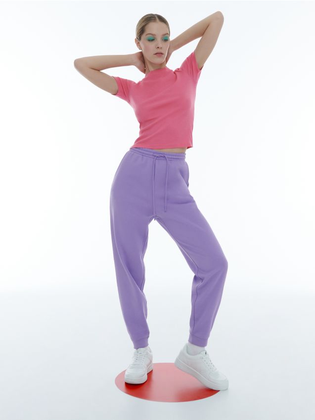 Teplákové joggery - grape - 3388L-48X - HOUSE